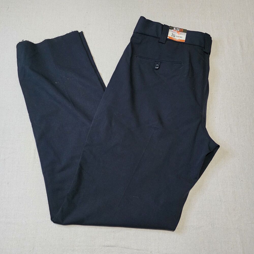 5.11 Tactical Pants Women’s 20 Navy PDU Class A Flex-Tac Wool Blend Unhemmed NWT